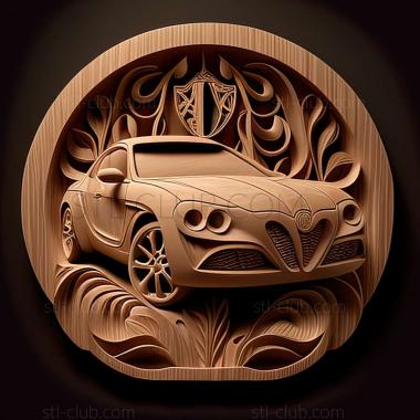 3D модель Alfa Romeo Giulietta 2010 (STL)